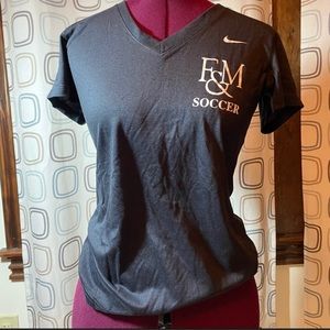 Nike Dri-Fit F&M College Women’s Soccer V-Neck Tee